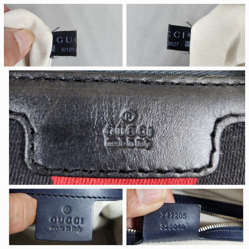 ✨️GUCCI GG Canvas Web Boston Bag - Picture 15 of 16